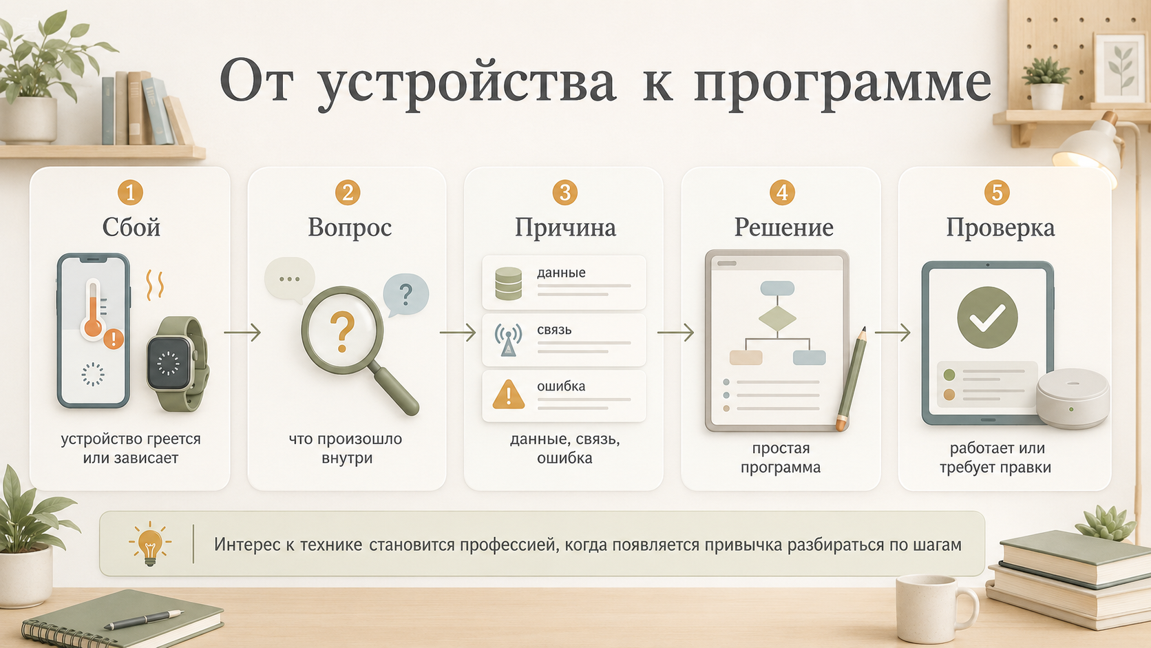 Что можно взять из опыта с устройствами